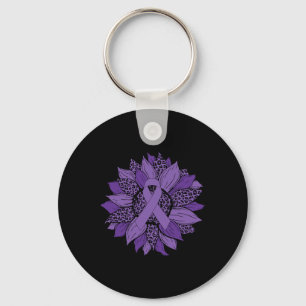 Chaveiro Luz Roxo Sunfloral Fita Fibromialgia