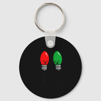 Chaveiro Luzes de Natal Engraçadas Trocadilho Trabalhando D