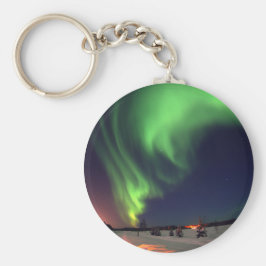 Chaveiro Luzes do norte no Lago Urso