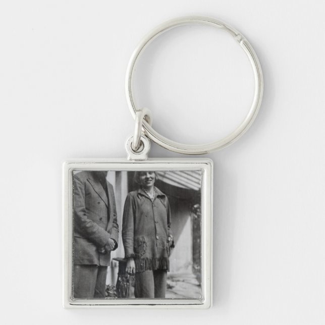 Chaveiro Lytton Strachey e árvore da íris (Frente)