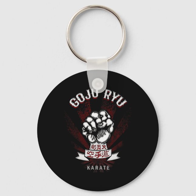 Chaveiro M. Dam Goju Ryu Karate - Uni-adultos (Frente)