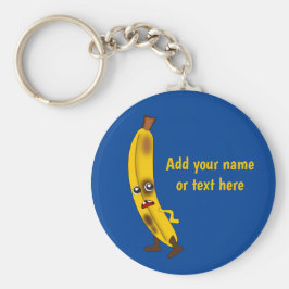 Chaveiro Má atitude do Banana em relação à fruta - seu text