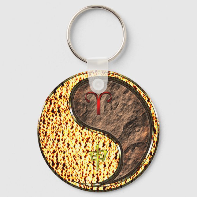 Chaveiro Macaco Aries & Earth (Frente)