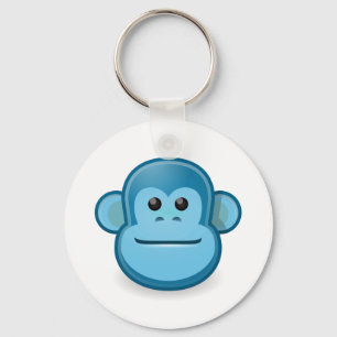 Chaveiro Macaco azul