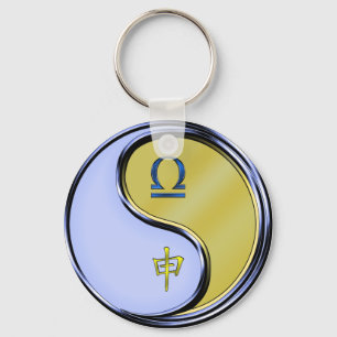 Chaveiro Macaco Libra e Metal
