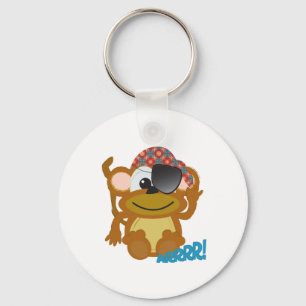 Chaveiro Macaco pirata Goofkins fofo