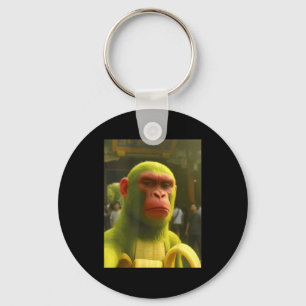 Chaveiro Macaco shimpanzini bananini meme italiano brainrot
