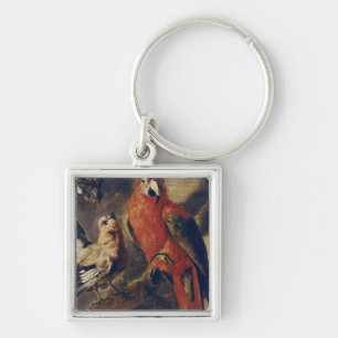 Chaveiro Macaw e Bullfinch