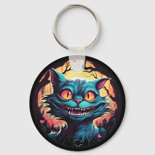 Chaveiro Mad Cheshire Cat Alice no País das Maravilhas