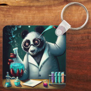 Chaveiro Mad Scientist Panda Mixing Portions (coleção 1/4)