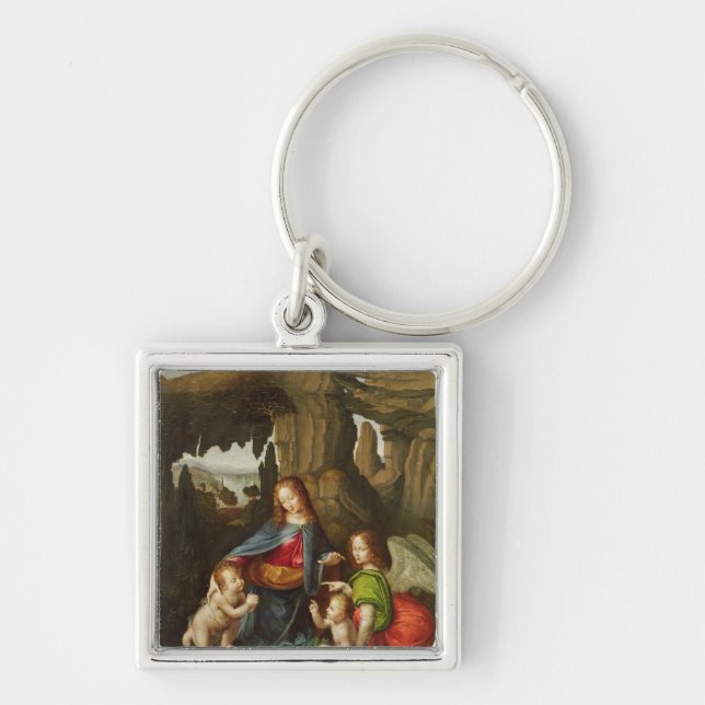Chaveiro Madonna das rochas (Frente)