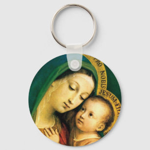 CHAVEIRO MADONNA E CRIANÇA