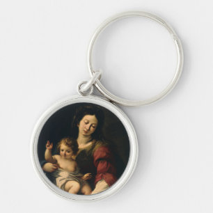 Chaveiro Madonna e criança