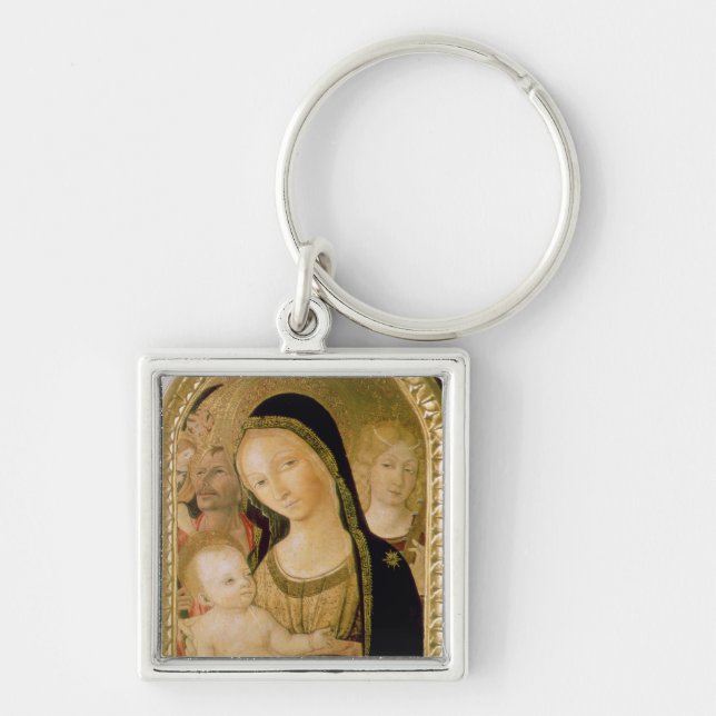 Chaveiro Madonna e criança (Frente)