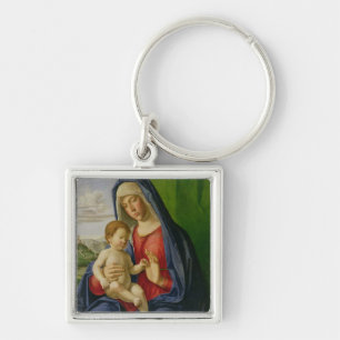 Chaveiro Madonna e criança, 1490s