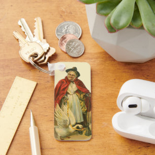 Chaveiro Madre Goose Vintage Livro de Histórias Vitorianas