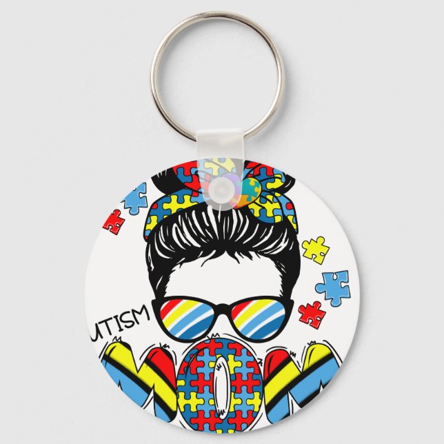 Chaveiro mãe autista (2 (Frente)