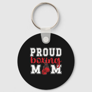 Chaveiro Mãe Boxeadora Orgulhosa Mãe Boxeadora Mãe de Boxe