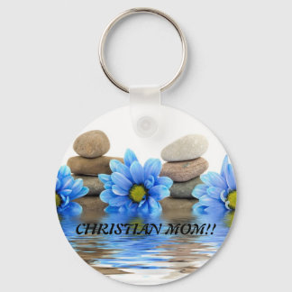 Chaveiro MÃE CRISTÃ! Anel de chave religiosa