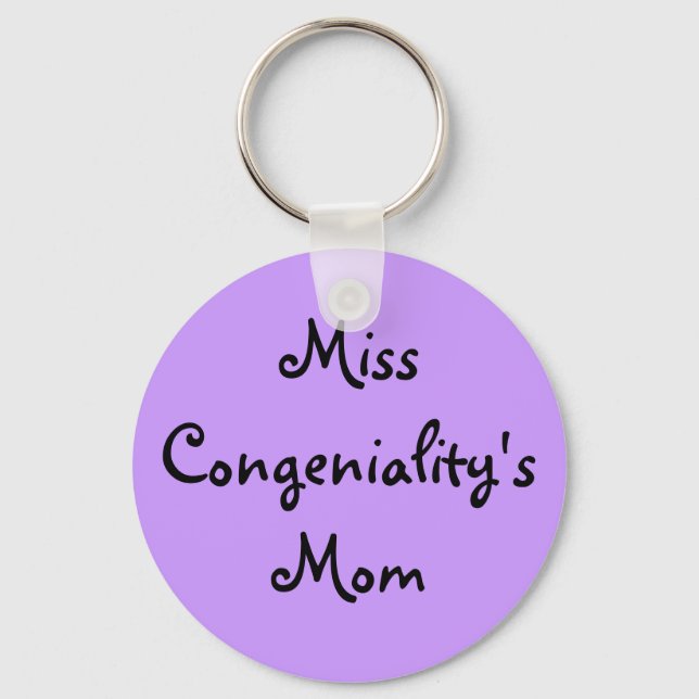 Chaveiro Mãe da Miss Congenialidade (Frente)