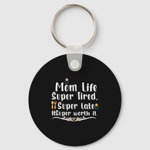 Chaveiro Mãe Dando Presente Mãe A Vida Super Cansada