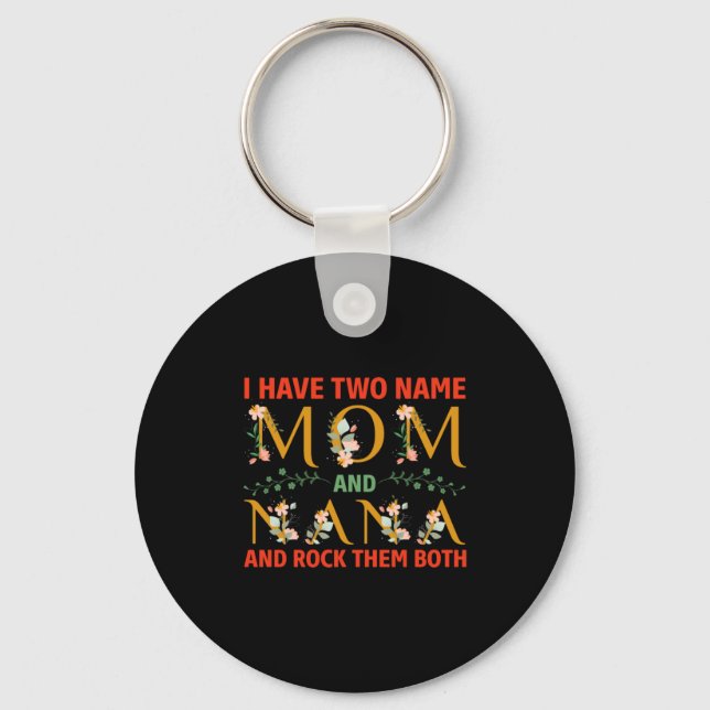 Chaveiro Mãe De Arte Mãe E Nana (Frente)