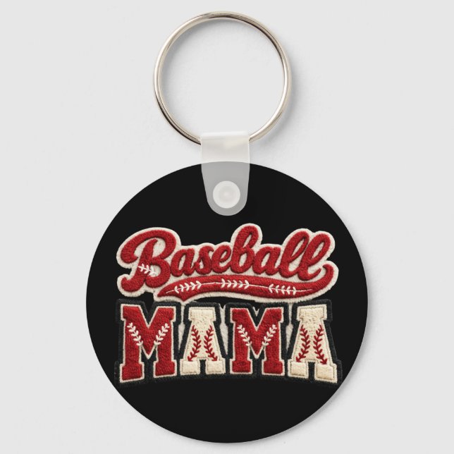 Chaveiro Mãe de Beisebol (Frente)
