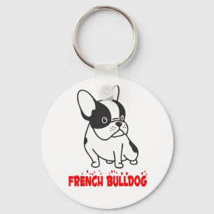 Chaveiro Mãe de Cachorro da Raça Bulldog Francês Resgate Ad