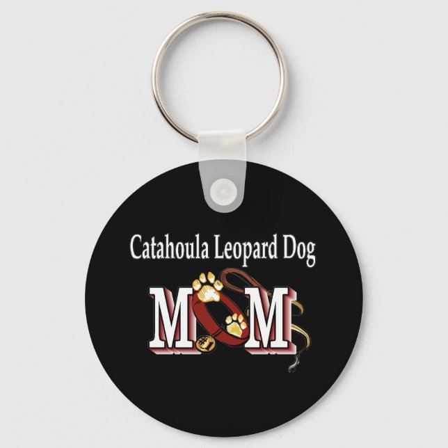 Chaveiro Mãe de Catahoula Leopard Dog (Frente)