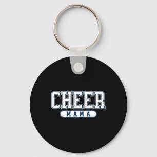 Chaveiro Mãe de Cheerleader Engraçada Animando o Time de Ch