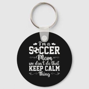Chaveiro Mãe de Futebol Feminino Não Fazemos Isso Mantenha