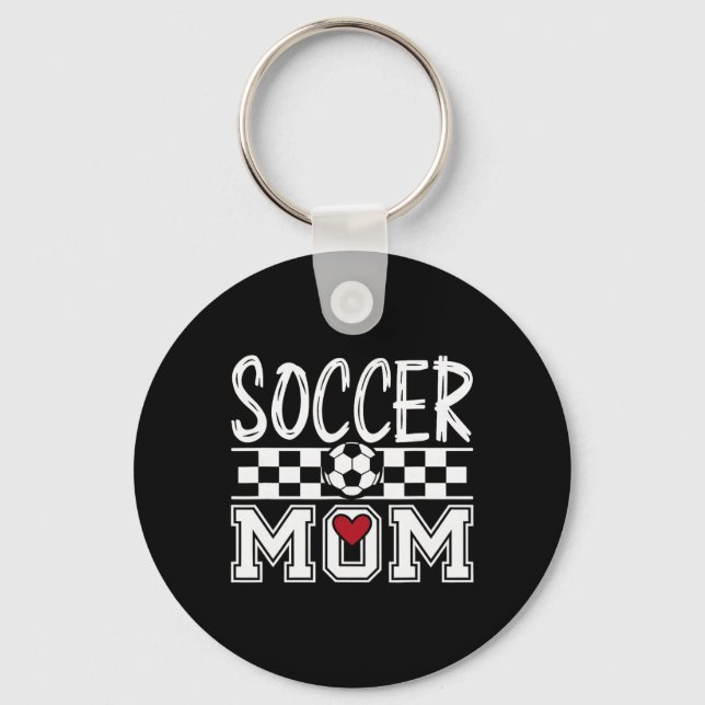 Chaveiro Mãe de Futebol Groovy Mãe de Futebol _1 (Frente)