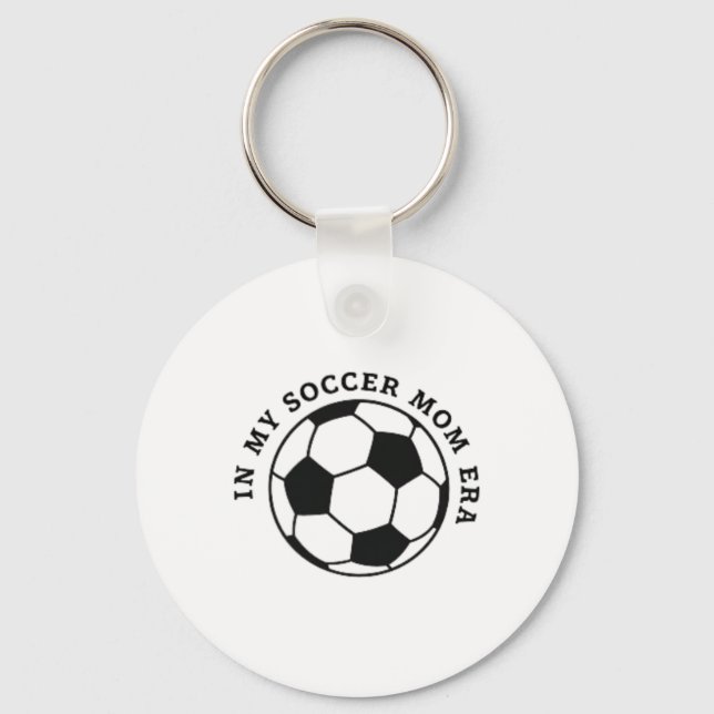 Chaveiro Mãe de Futebol Juvenil, Mãe da Equipe Dias de Jogo (Frente)