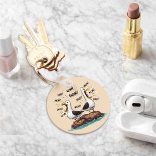 Chaveiro Mãe de Gaivota Divertida Personalizada
