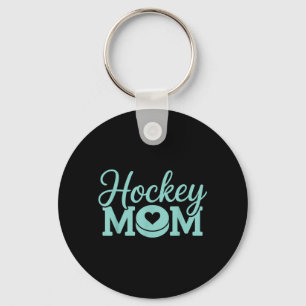 Chaveiro Mãe de Hockey Mulher Jogadora de Hóquei no Gelo Hó