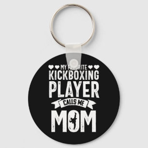 Chaveiro Mãe de Kickboxing Mama Engraçado Artes Marciais Ka