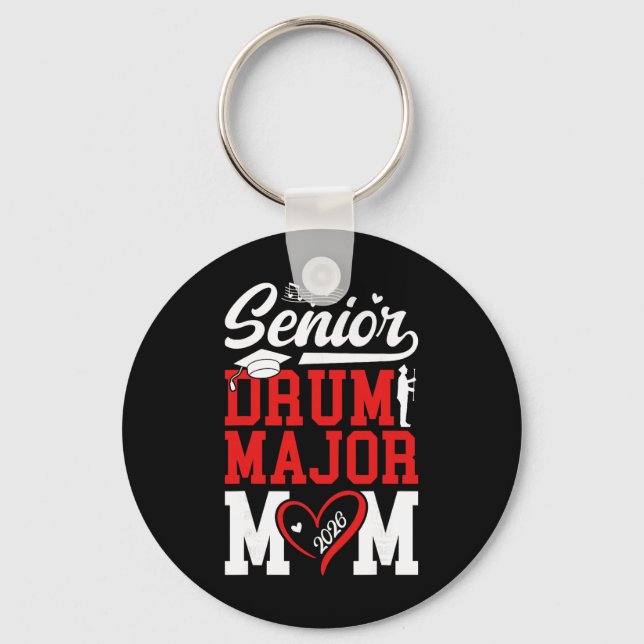 Chaveiro Mãe de Major da Bateria Sênior Groovy 2026 Marchin (Frente)