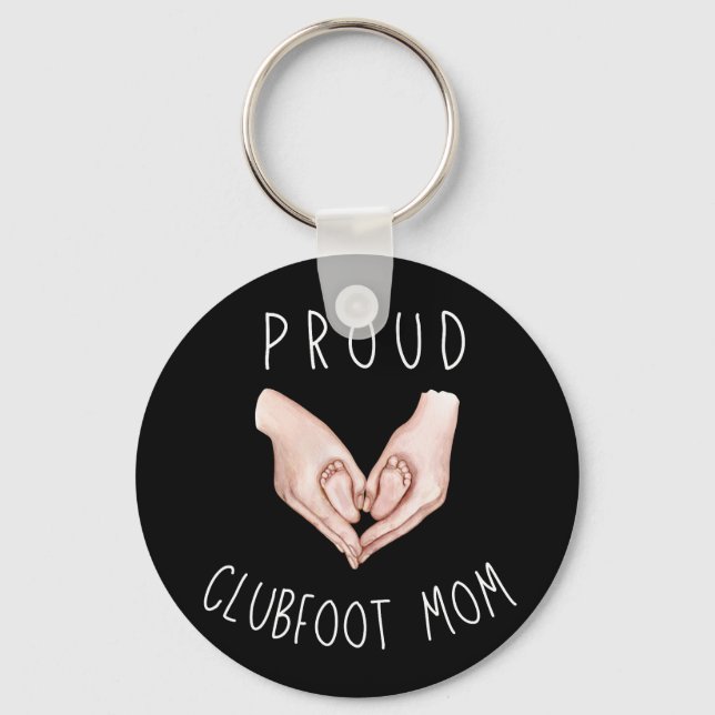 Chaveiro Mãe de Pé-Pado Orgulhoso (Frente)