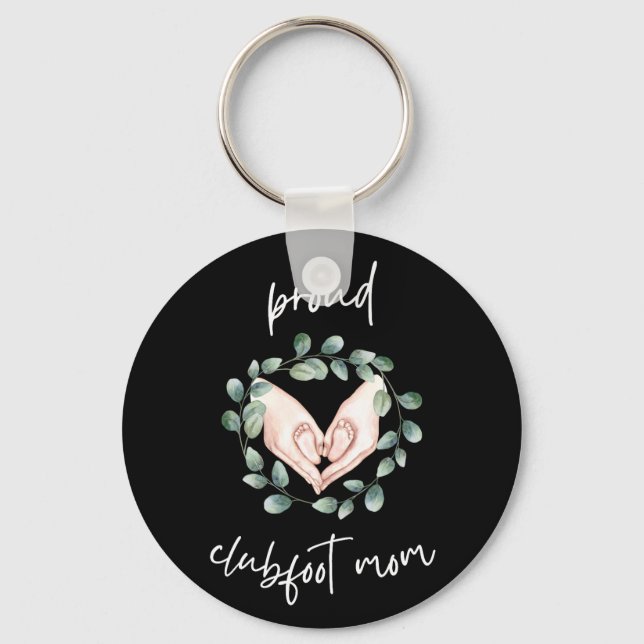 Chaveiro Mãe de Pé-Pado Orgulhoso (Frente)