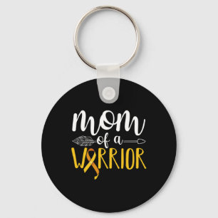 Chaveiro Mãe De Um Cancer De Infância Guerreiro Leukemia Aw
