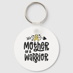 Chaveiro Mãe de um Guerreiro Presente Família Câncer Infant