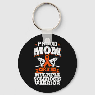 Chaveiro Mãe De Uma Guerreira Múltipla Esclerose, Srta. Rib