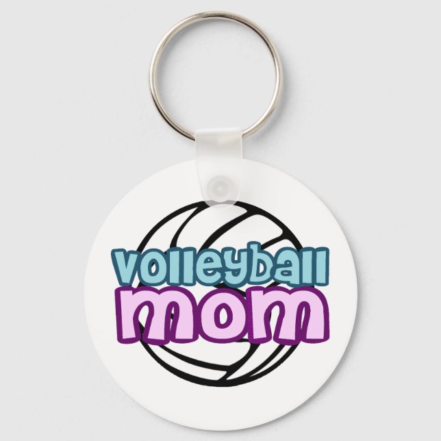 Chaveiro Mãe de Voleibol (Frente)