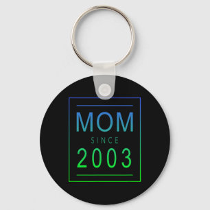 Chaveiro Mãe Desde - 2003 - Dia de as mães - Promoção estét