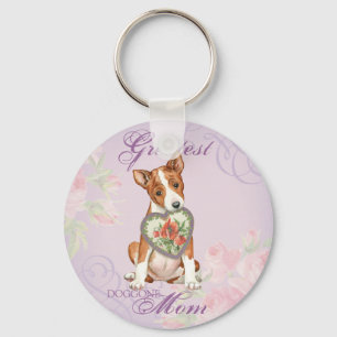 Chaveiro Mãe do Coração Basenji