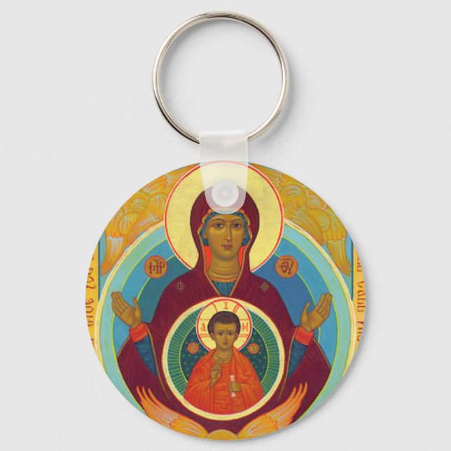 Chaveiro Mãe do Sinal (Frente)