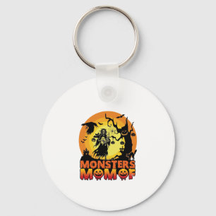 Chaveiro Mãe dos Monstros Dia das Bruxas Monstro Fantasma E