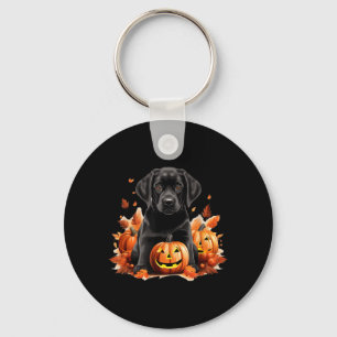 Chaveiro Mãe e Pai de Cachorro Black Lab no Halloween Outon