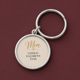 Chaveiro Mãe Elegante Personalizada