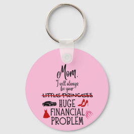 Chaveiro Mãe, Eu Sempre Serei Seu Grande Problema Financeir